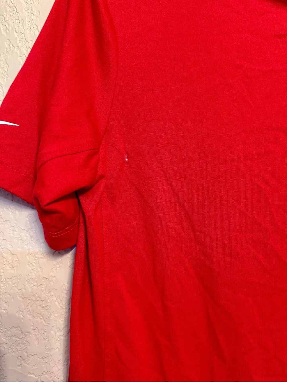 Kids Nike Red Dri-FIT NFL KC Chiefs Tee